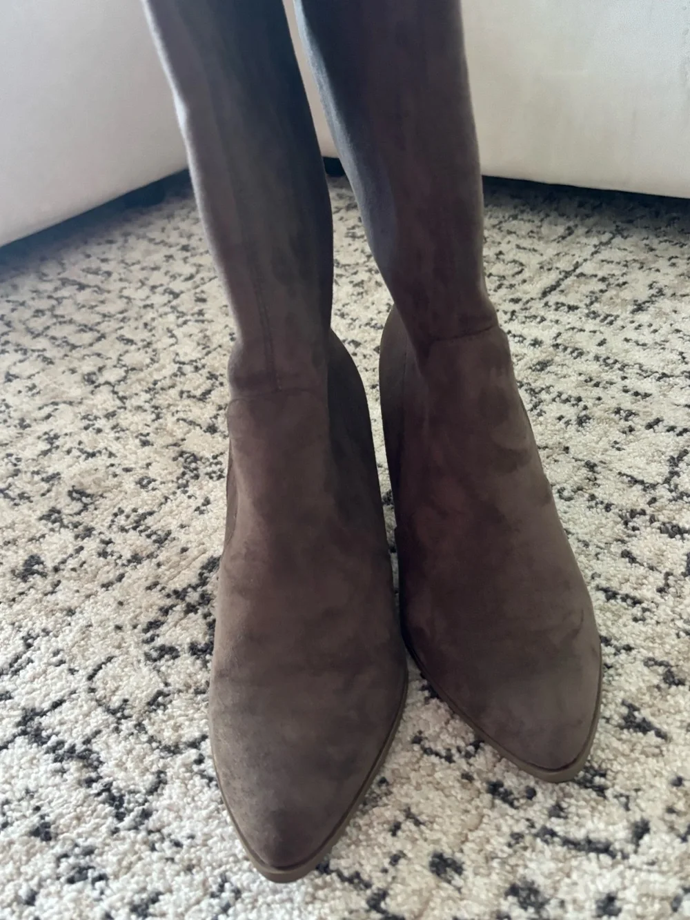 Dolce Vita Over The Knee Boots in Taupe